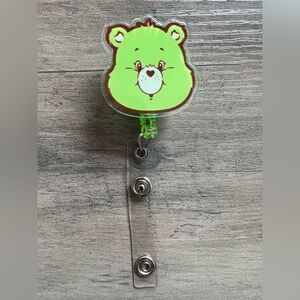 Green Bear badge reel